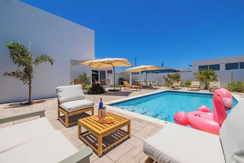 Dive into paradise and unwind by our private pool – where relaxation meets luxury.