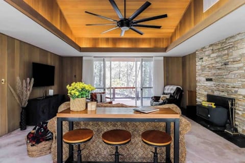 Spacious living area designed for gathering and comfortable evenings in Twain Ha