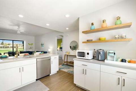 Kitchen coffee and drink bar! 