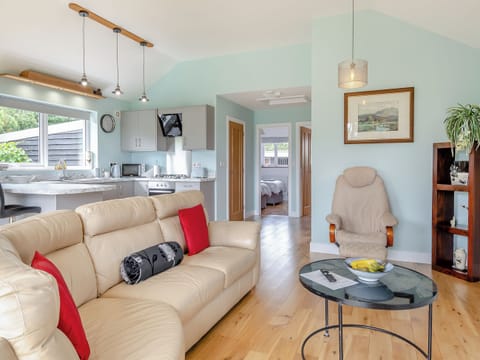 Open plan living space | Chestnut Lodge - Solar Rise Lodges, Old Buckenham