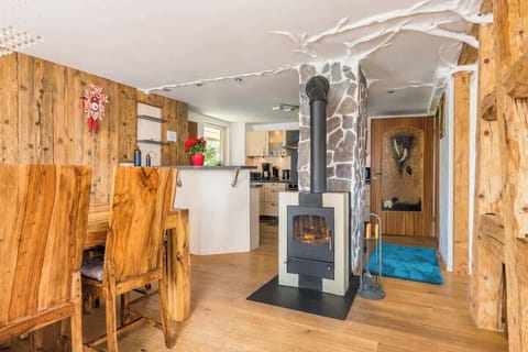 Historischer Essbereich und Küche