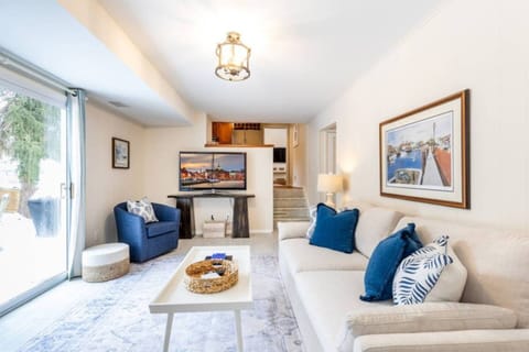 Spread out in the multi-level Westside Storied's family room, located on the main level of the home.