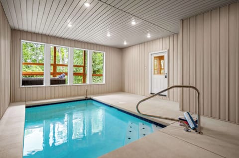 Indoor pool downstairs