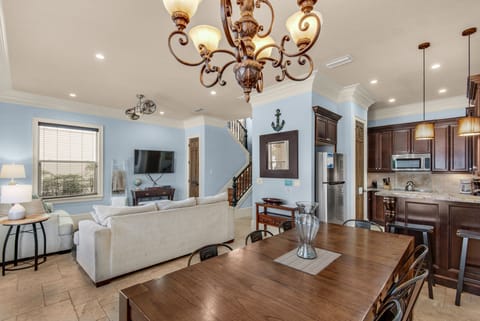 Dining to living room view