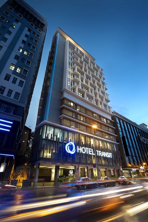 Front of property - evening/night