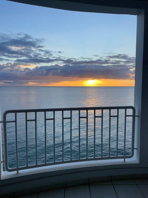 Sunset from balcony