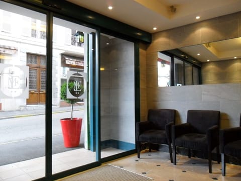 Interior entrance