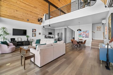 Living and dining room