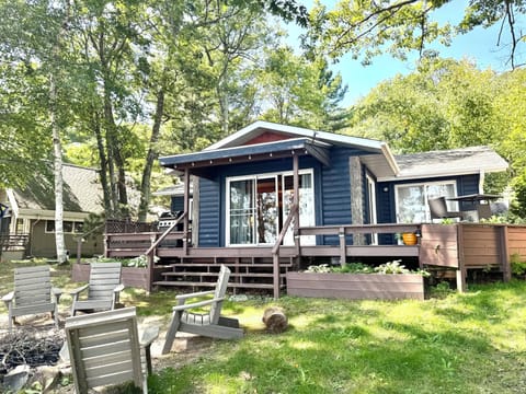 Lakeside living and plenty of deck space to enjoy the view