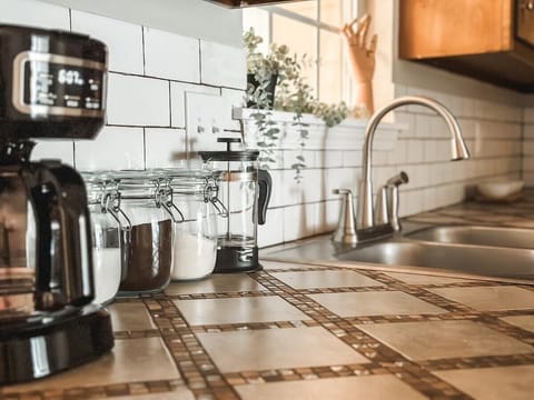 Check out our coffee bar during your stay