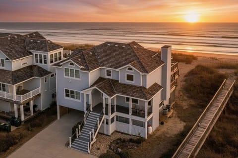 Enjoy the sunrise at Jubilee by the Sea Oceanfront in Nags Head