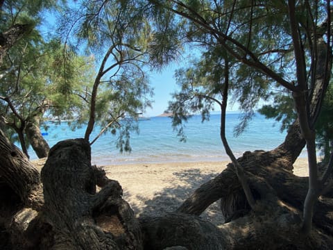 Private beach