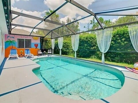 Sun Drenched Pool Deck 