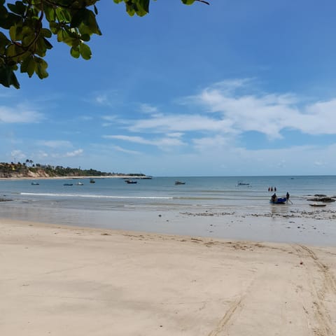 Beach nearby, white sand