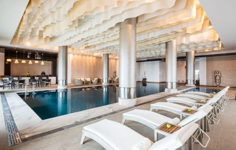 Indoor pool, outdoor pool