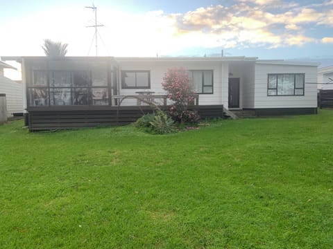 View from coming up from water