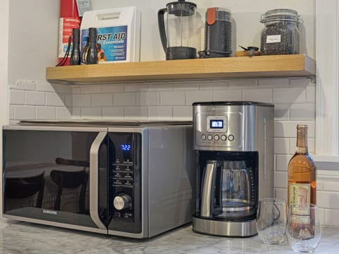 Fully stocked kitchen