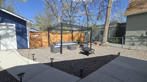 Lots of seating to enjoy your evenings with firepit