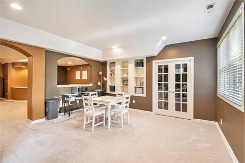 Basement Dining Area