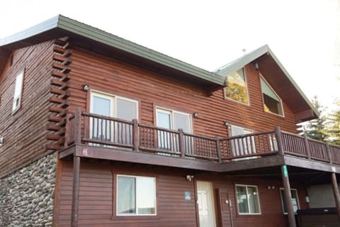 front of cabin