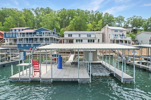 Right on the water