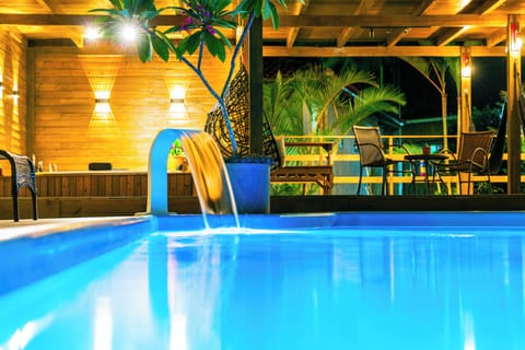 Outdoor pool, open 8:00 AM to 8:00 PM, pool umbrellas, sun loungers