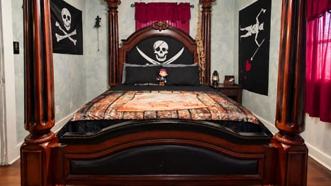 A pirate  bedroom