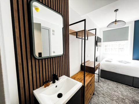 Desk, iron/ironing board, free WiFi, bed sheets