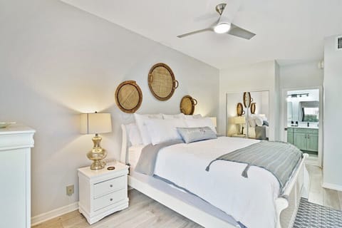 Drift into deep, restful sleep on a luxury king-size bed, complete with premium bedding and a high-quality mattress – the perfect way to recharge on your vacation.