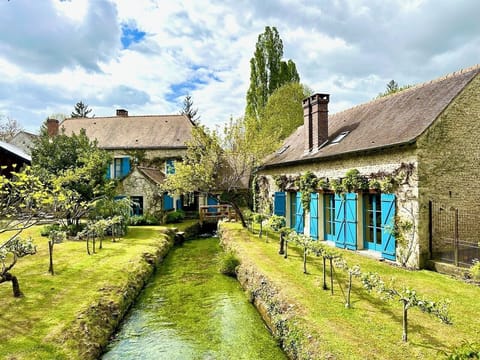 The Mill of Dreams where a river actually runs through the home! 