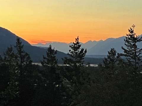Sunset from west facing deck