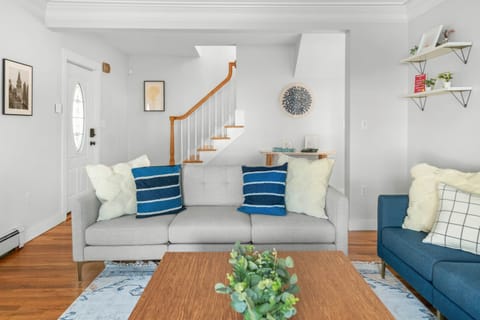 Living Room (two couches, TV, thermostat) (1)