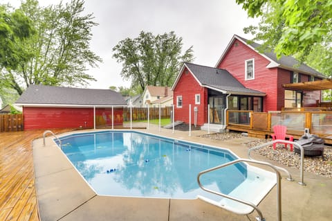 South Haven Vacation Rental | 4BR | 2BA | Stairs Required | 1,650 Sq Ft