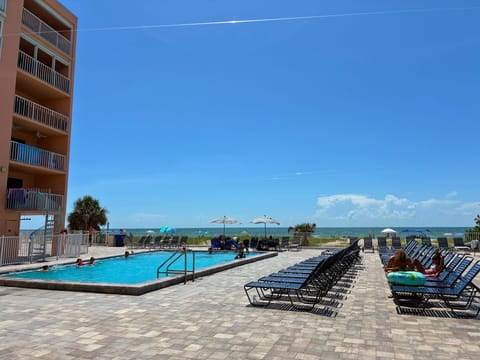 New Loungers in pool area