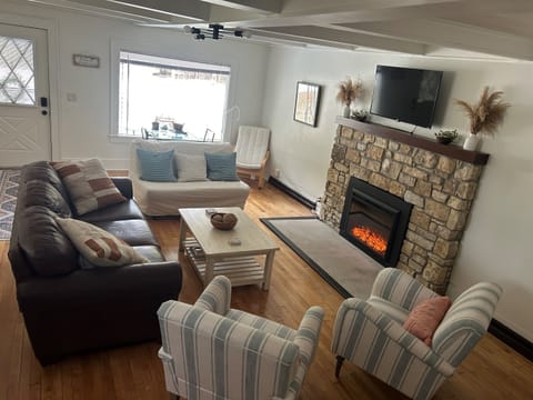 Living room perfect for family gatherings