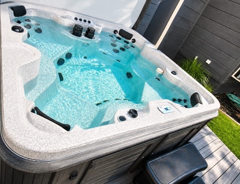 Relax in your private hot tub