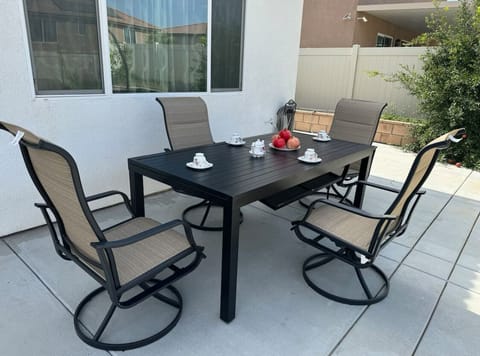 Backyard recreation area