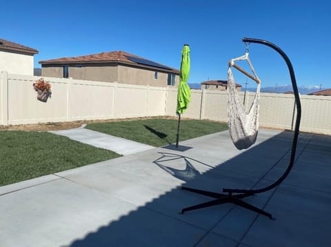 backyard recreation area