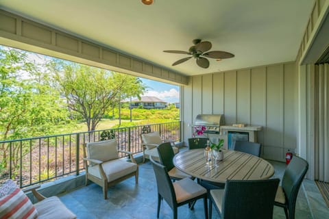 Pocket sliding doors open the main living area to the outdoor living and BBQ area.