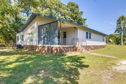 Cookson Vacation Rental | 3BR | 2BA | 2,100 Sq Ft | Stairs Required