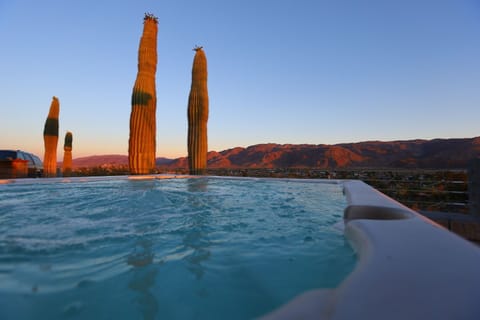 Hot Tub at Sunset