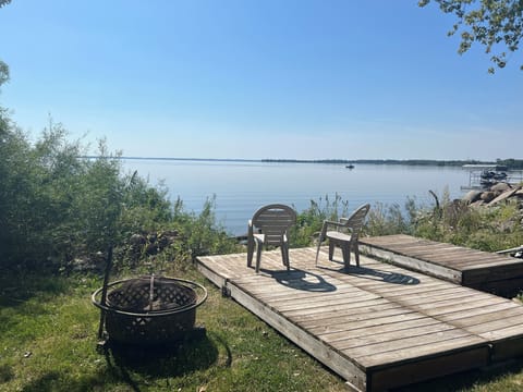Shoreline deck platform