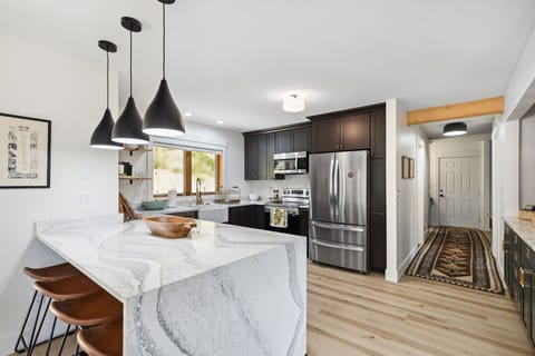 Kitchen and Island Dining (Main Floor) 