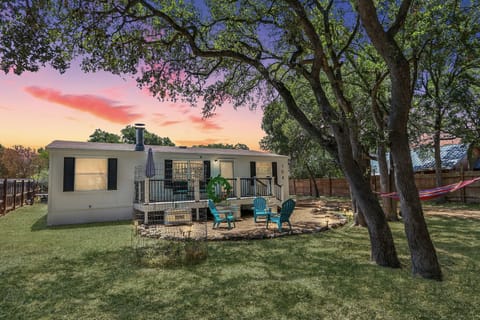 Enjoy each others company around the front yard seating
