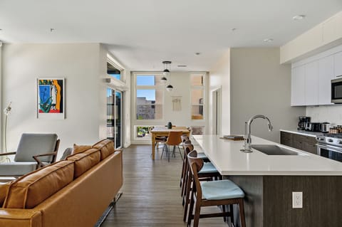 Living Room — Lofted Living vacation rental in Denver.