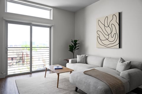 Living Room — Sky High Oasis vacation rental in Denver.