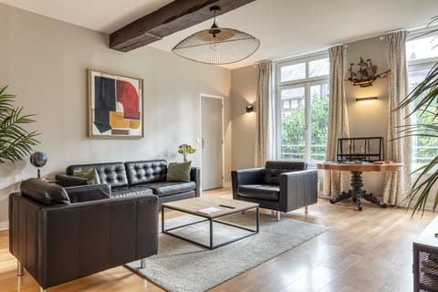 Appartement l'Astrolabe - Living room