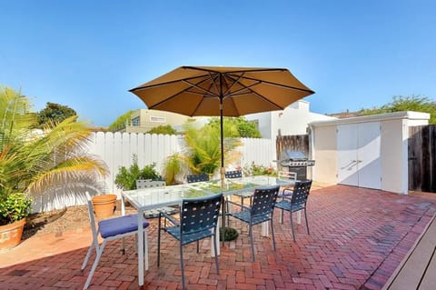 Backyard with Bar-B-Que