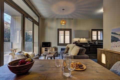 Open plan living area