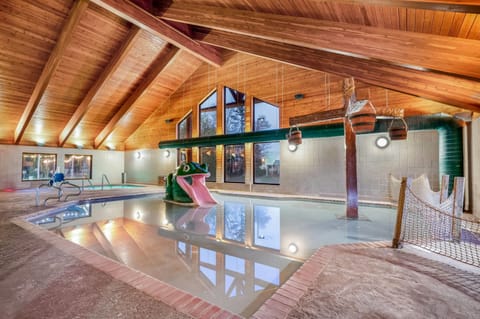 3 indoor pools, open 9:00 AM to midnight, pool umbrellas